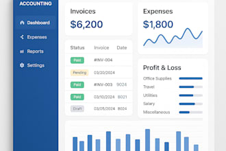 develop a custom accounting and expense tracking app in c sharp winforms