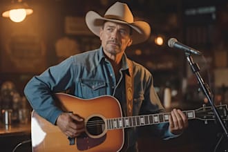 be your male country music song singer and songwriter