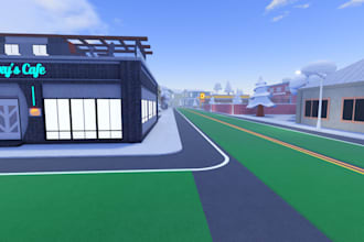 develop a roblox full game,maps and full game development