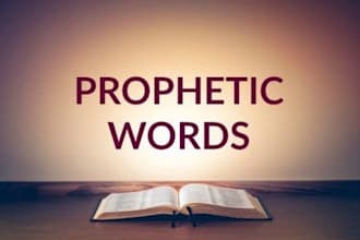 give you a prophetic word