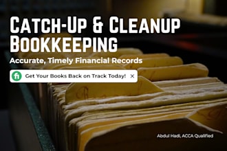 do catch up bookkeeping and reconcile your accounts