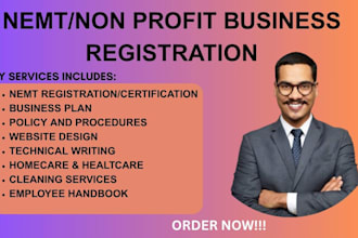 do nemt business plan, healthcare transportation website, policy permit license