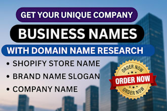 research business domain name SEO optimi company identity name logo design brand