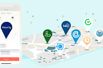 build gps tracking app public transport app geolocation app geo fencing app