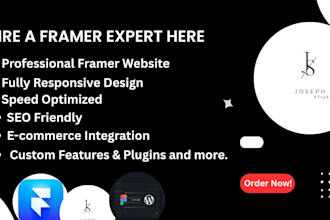 do framer, framer website design, framer landing page design, figma to framer