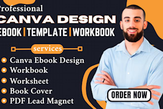do canva ebook design, ebook formatting, canva workbook design pdf lead magnet
