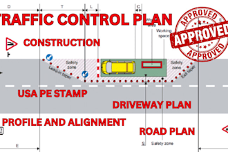 do quality traffic control plan and management plan for road and event