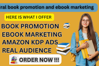 do viral book promotion ebook marketing using amazon kdp ads to hit book lovers