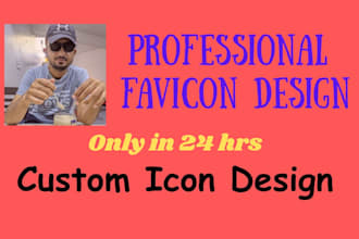 design a professional favicon for your website