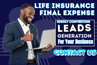 generate life insurance leads insurance final expense website health medical iul