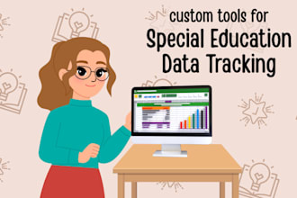 create custom google sheets trackers or templates for teachers
