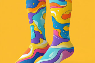create unique socks design for your brand