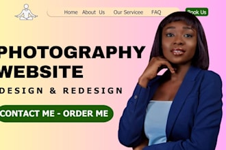 photography website photographer website portfolio website with online booking