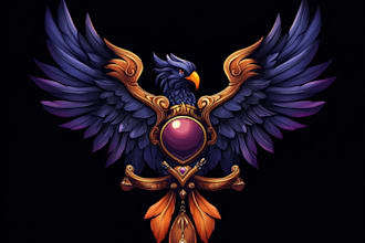 make a professional fantasy, rpg, logo