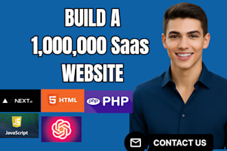 build your ai powered business website with full stack saas and dashboard