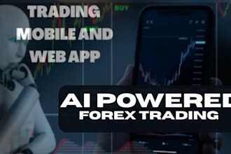 build ai powered forex broker trading stock website metatrader web platform app