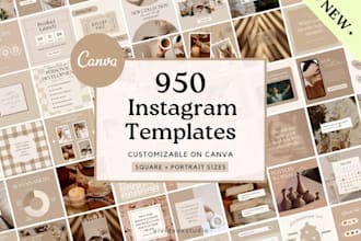 design canva template, canva ebooks, canva workbook,canva social media post, ads