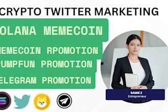 trend memecoin via crypto twitter marketing, memecoin promotion to 100x sales