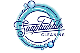 design corporate bubbles or cleaning logo