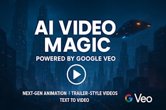 create realistic ai video with google veo3 for animation movie trailer video ads