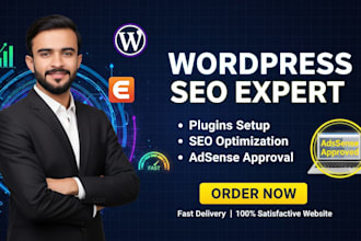 design a professional wordpress website or blogspot site with adsense setup