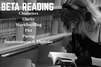 beta read and review your genre novel