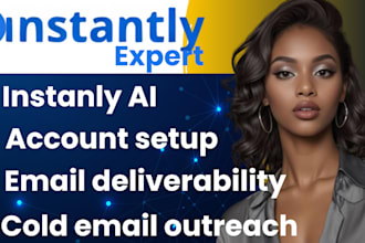 configure instantly ai for cold email outreach and email warmup