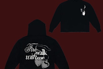 create custom and visually appealing merchandise or shirt design