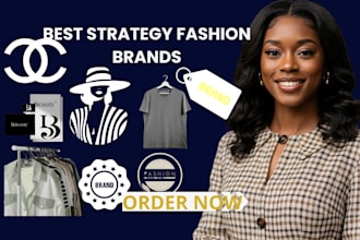 design a minimalist luxury logo for your fashion brand with clothing line