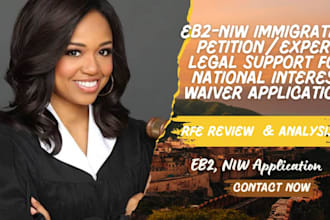 be your online lawyer for cover letter, application letter for eb2 niw, eb1a