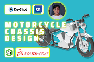 design motorcycle chassis and frame for home fabrication DIY