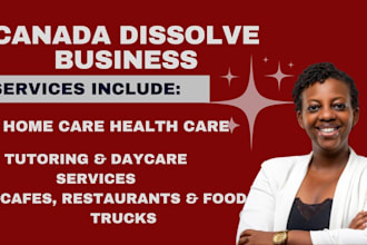 legally dissolve your sole proprietorship, partnership, or corporation in canada