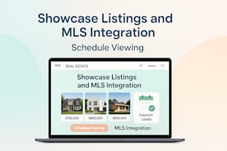 build wix real estate website idx mls integration property listing wix website