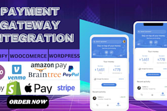 shopify big commerce payment gateway integration  braintree stripe paypal venmo