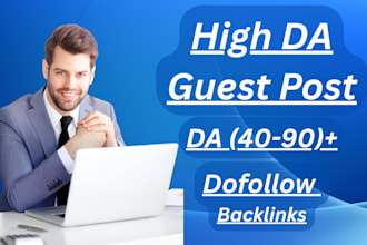 publish SEO article on high da blog with dofollow backlink