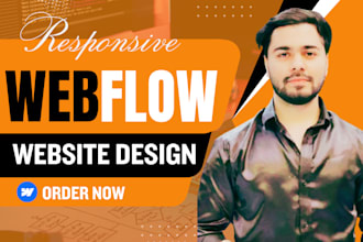be your webflow developer for figma to webflow design and webflow website