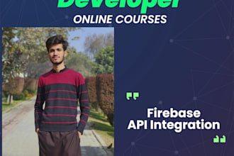 develop custom flutter mobile apps for android and ios with firebase
