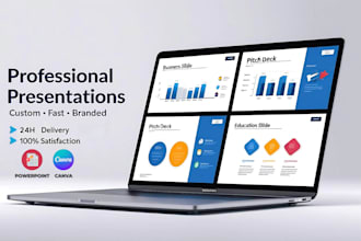 design a professional presentation
