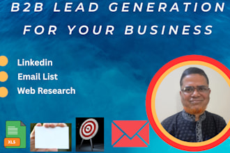 collect targeted b2b leads with valid emails and company information