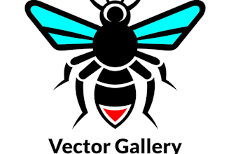 do make an modern honey bee logo