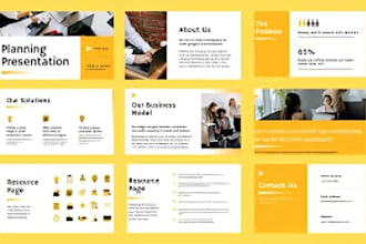 create powerpoint presentation design, canva and google slides