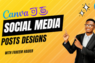 create editable canva social media posts