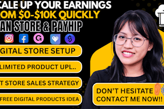 stan store setup online course design stan store digital products payhip store