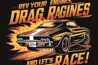 design high quality racing car servicing logo with unlimited revision