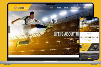 build football website soccer website football soccer academic wordpress website