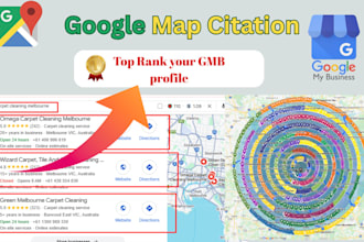 do 15000 google map citations or optimize gbp for local SEO and gmb ranking