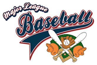 do make an modern custom softball logo