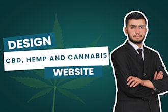design cbd, hemp and cannabis ecommerce website