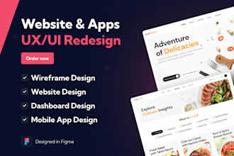 redesign your business website with figma