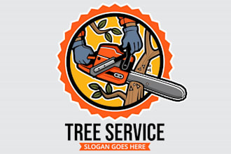 make an original tree service logo